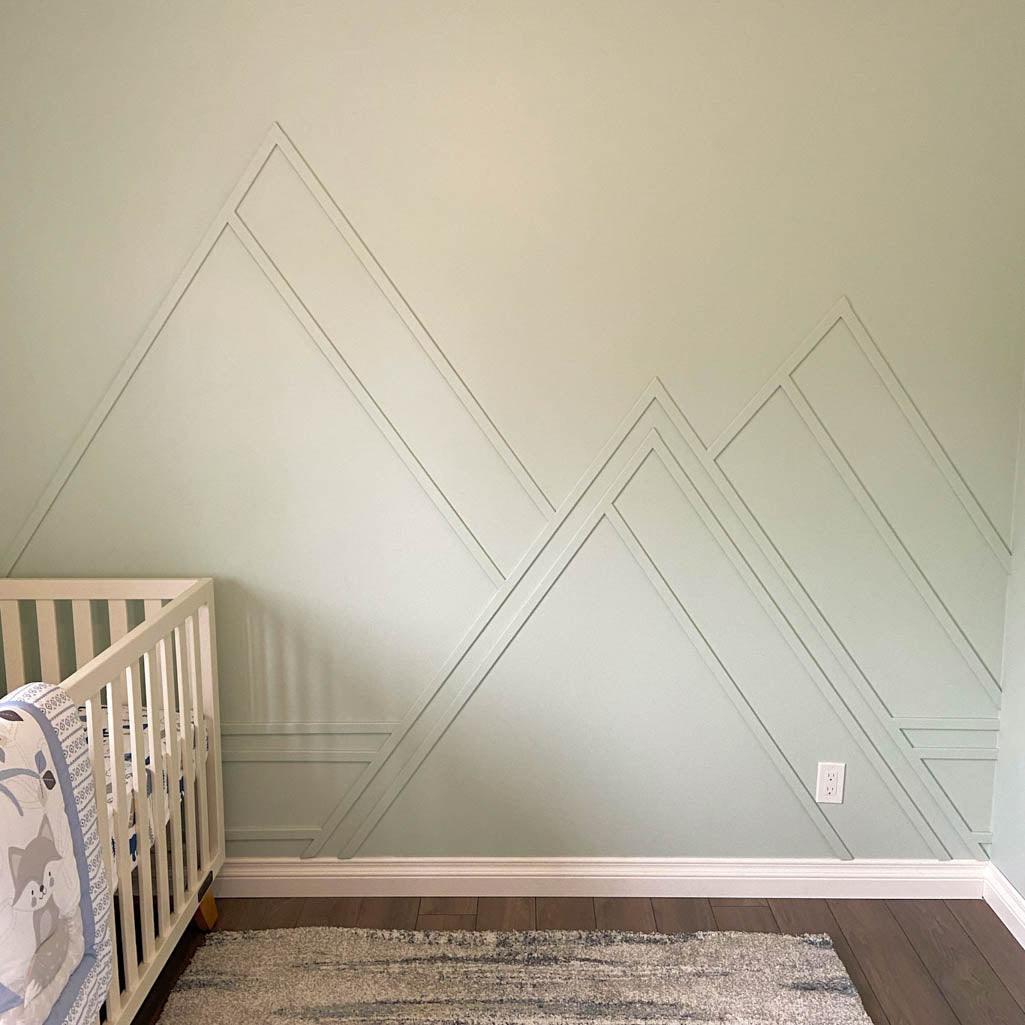 Mountain Accent Wall